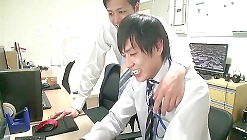 Japanese girl with a nice face and small tits does a good handjob