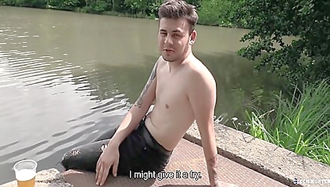 Bareback sex with a tattooed guy with a big cock 2