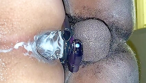 I'm going to get fucked by my black friend and cum all over me