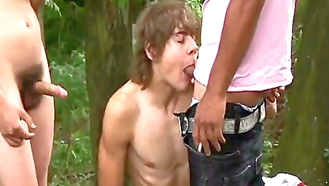 Busty chick with a big dick has wild sex with a friend