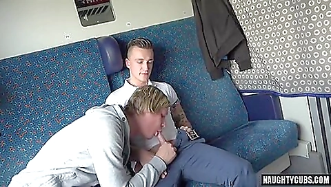 Public tattooed girl gets a facial after some gay fun
