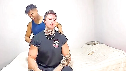 Sexy massage girl gets her tight ass fucked and facial